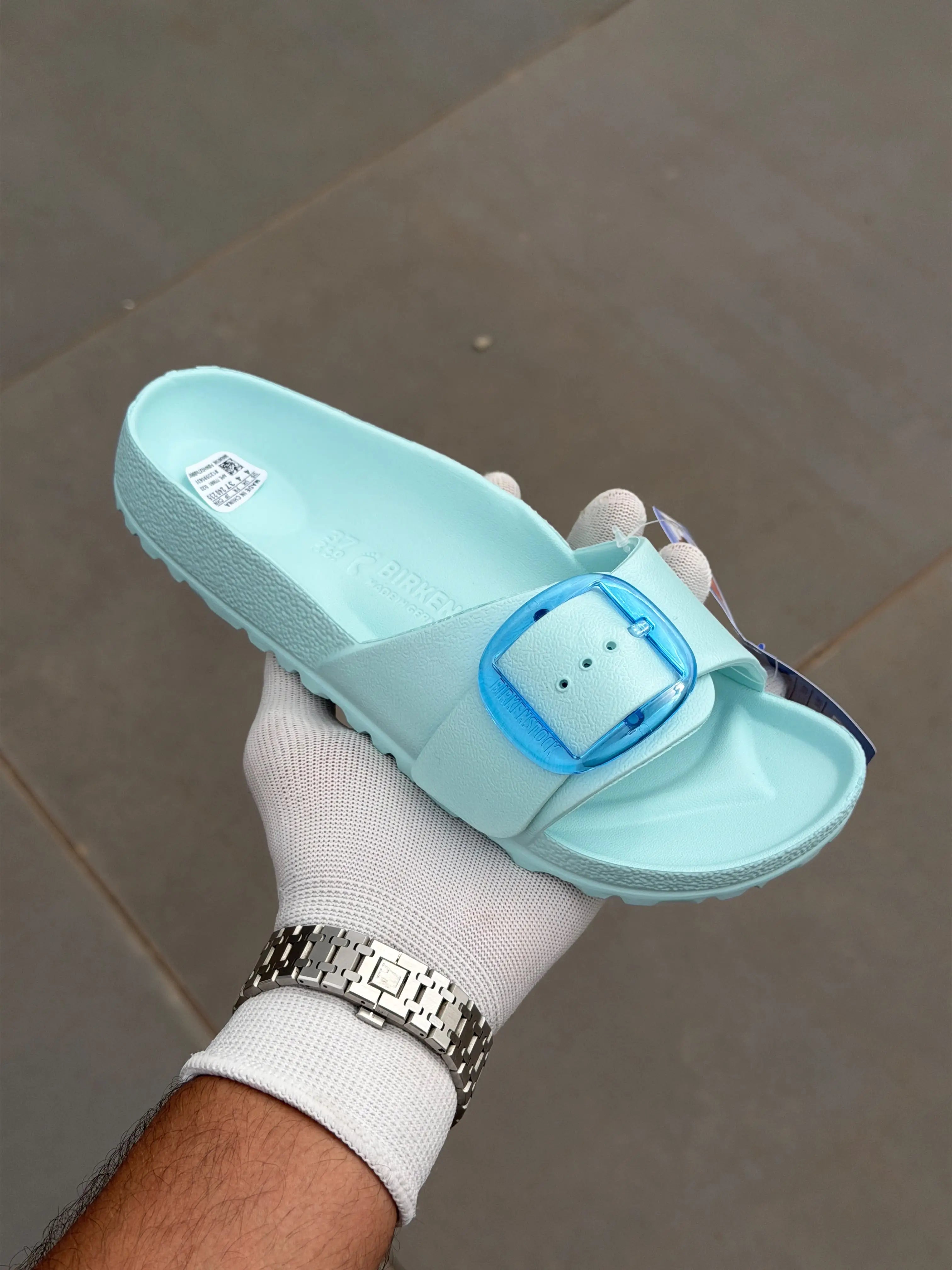 BIRKENSTOCK EVA MADRID BIG BUCKLE SKY BLUE Main image
