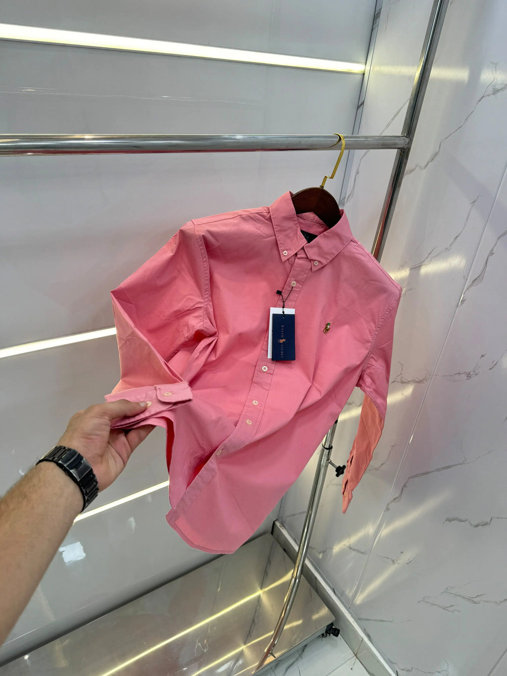 Ralph Lauren Pink Premium cotton Shirt