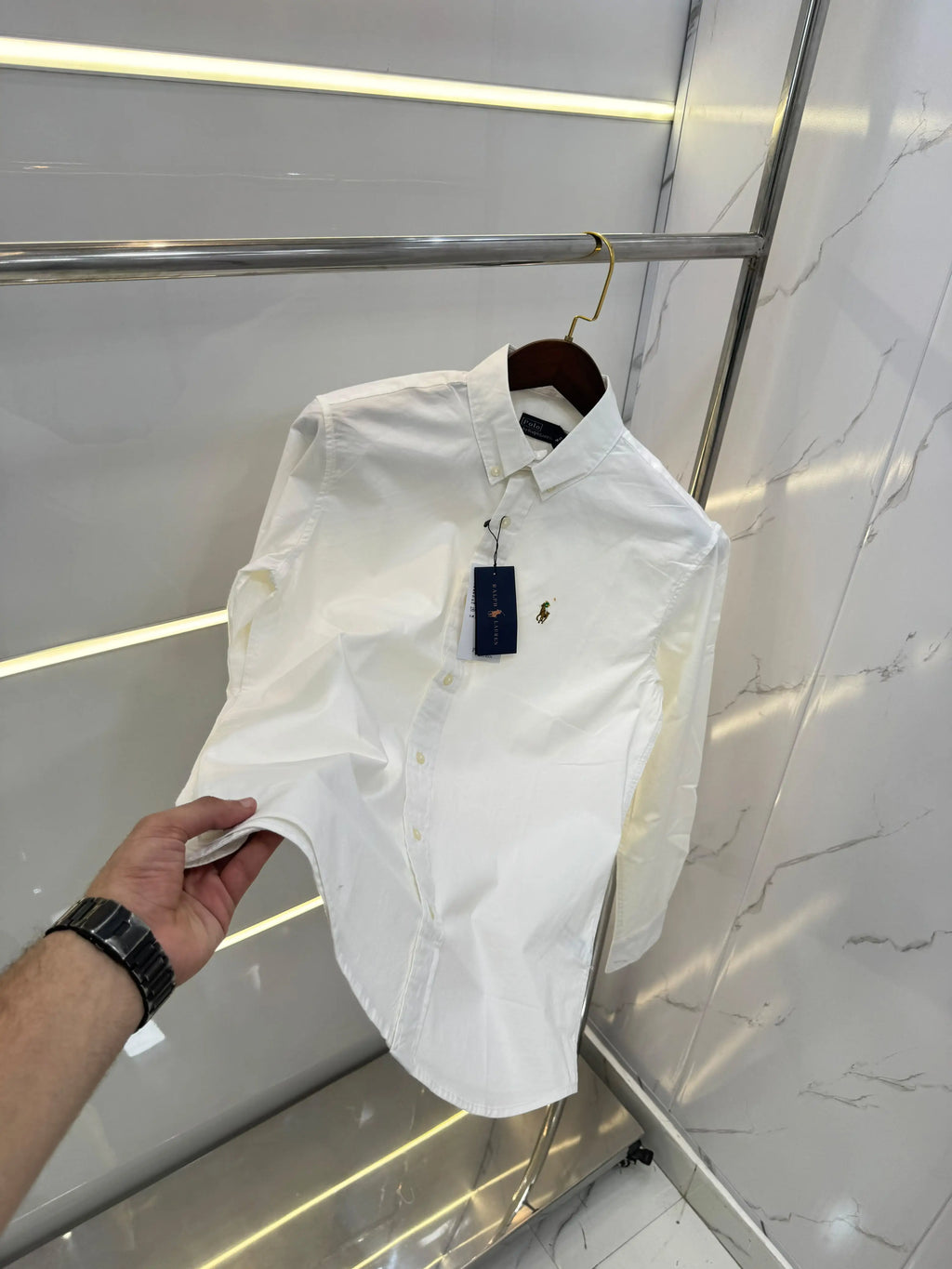 Ralph Lauren White Premium cotton Shirt