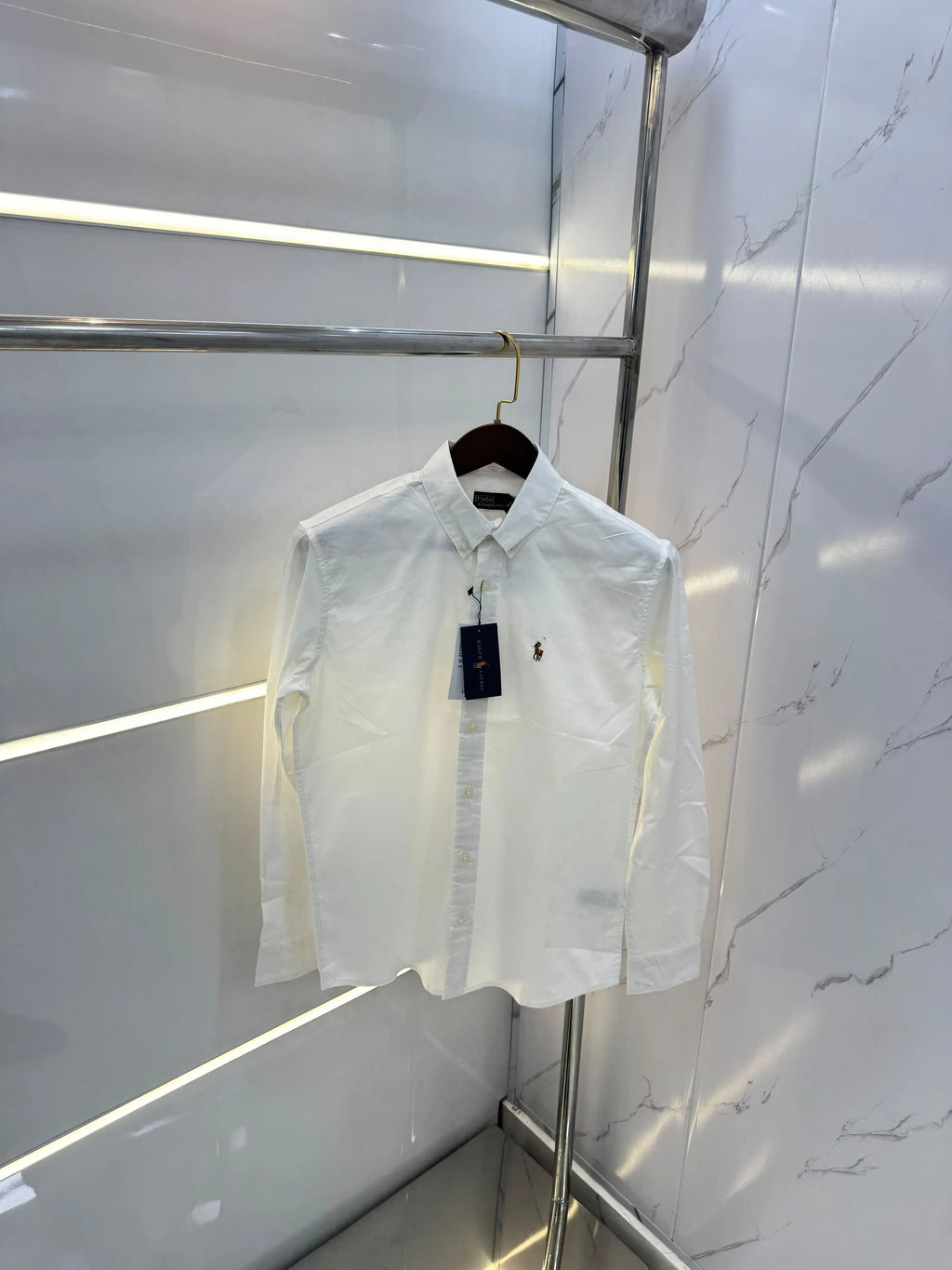 Ralph Lauren White Premium cotton Shirt
