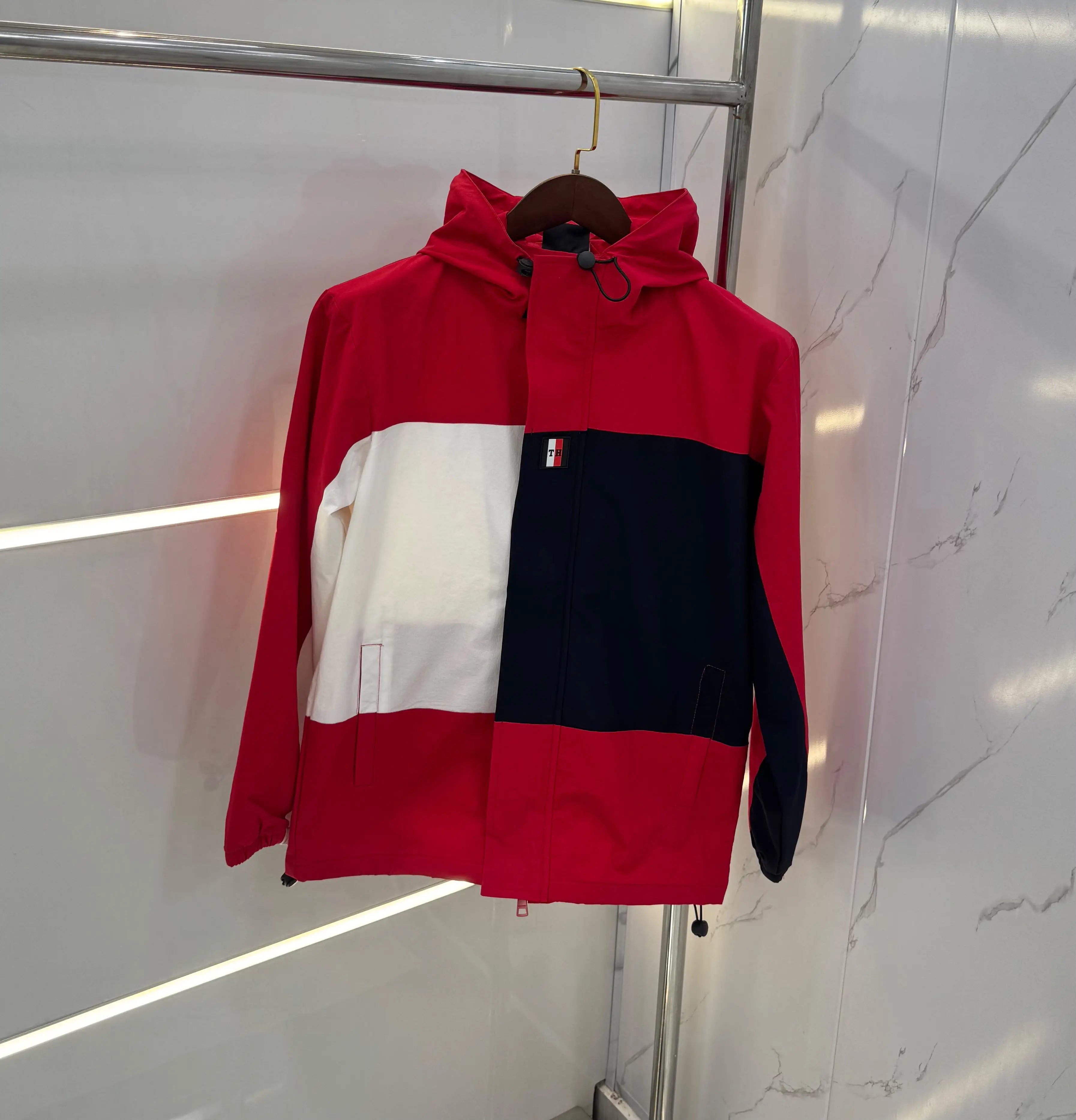 Tomm y Hilfiger Red Imported Premium Bomber Jacket Secondary image