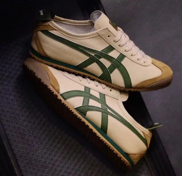 Onitsuk_a Tiger Mexico 66 Beige Grass Green