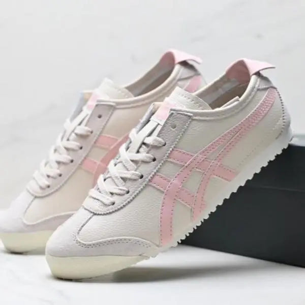 Onitsuk_a Tiger Mexico 66 Oatmeal Ginger Pink