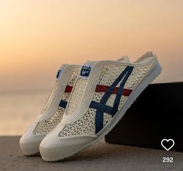 Onitsuk_a Tiger Mexico 66 Sabot Cream Navy