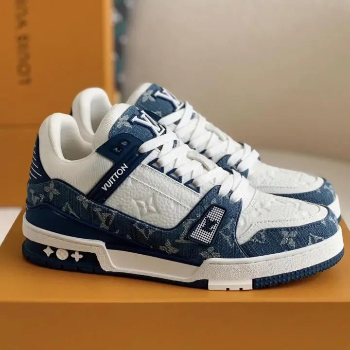 Loui_s Vuitton Trainer Denim Blue 