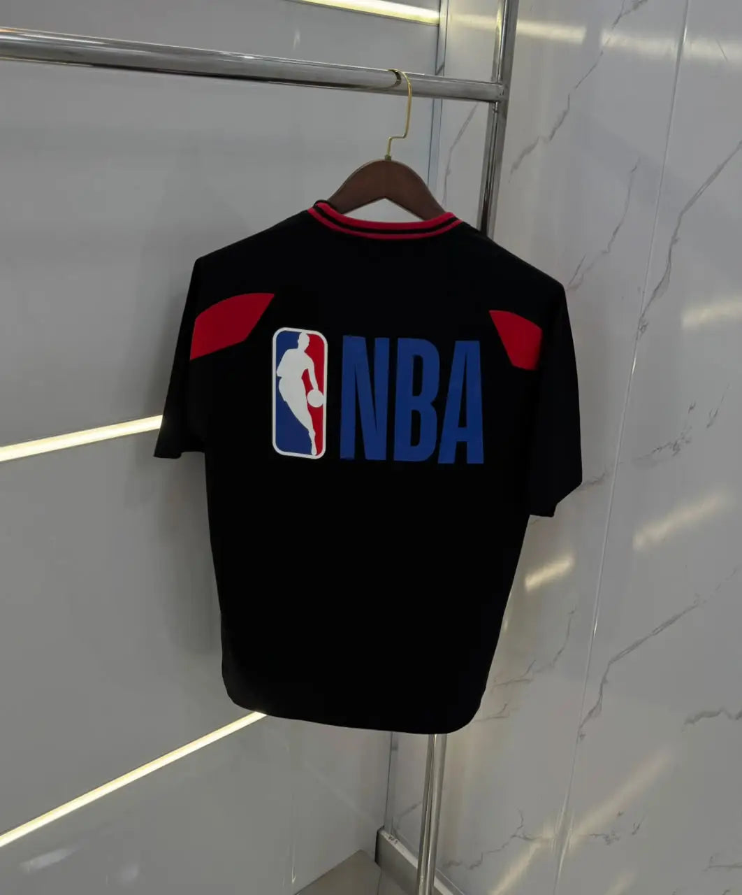 Balenciaga x NBA Black Back Print Imported Oversized T-Shirt Secondary image