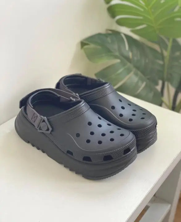 CROCS Classic HIKER CLOGS FULL BLACK (FIX)