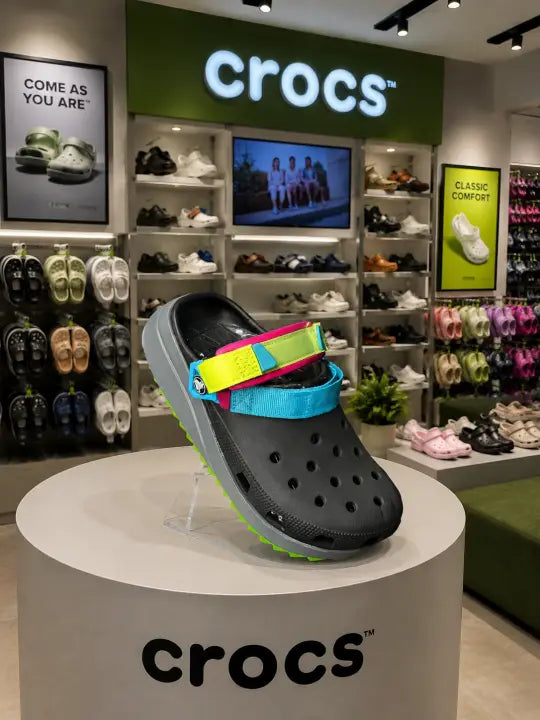 CROCS Classic HIKER CLOGS BLACK MULTI (FIX)