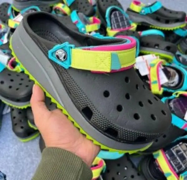 CROCS Classic HIKER CLOGS BLACK MULTI (FIX)