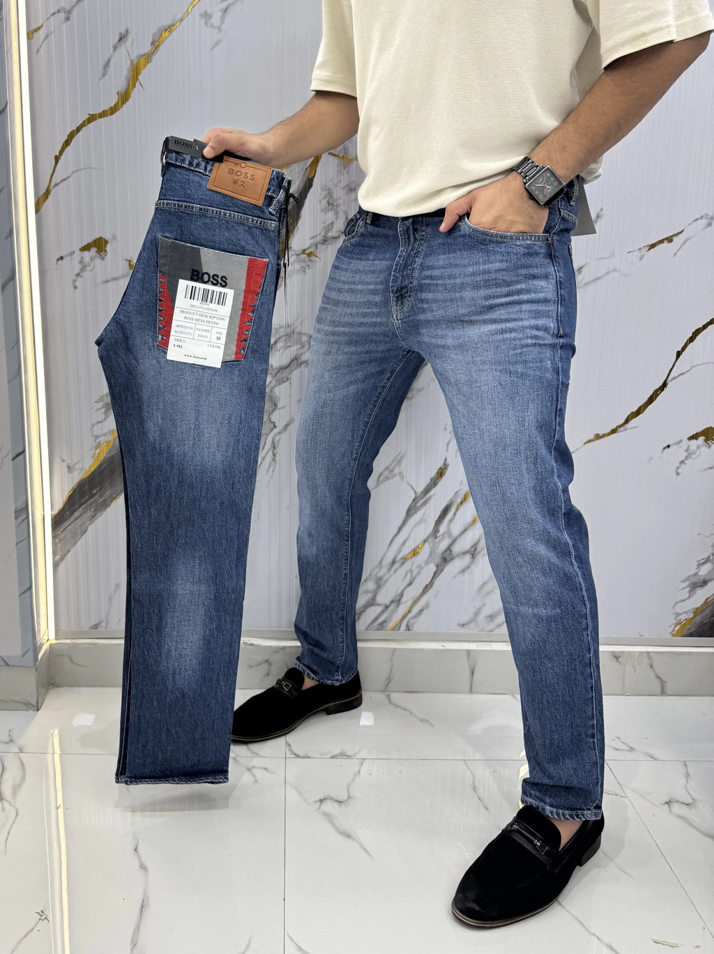 Hugo Boss Blue Limited Edtion Imported Denim