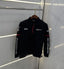Hugo Boss Porsche Black Logo Work Premium Full Sleeve Polo T-Shirt
