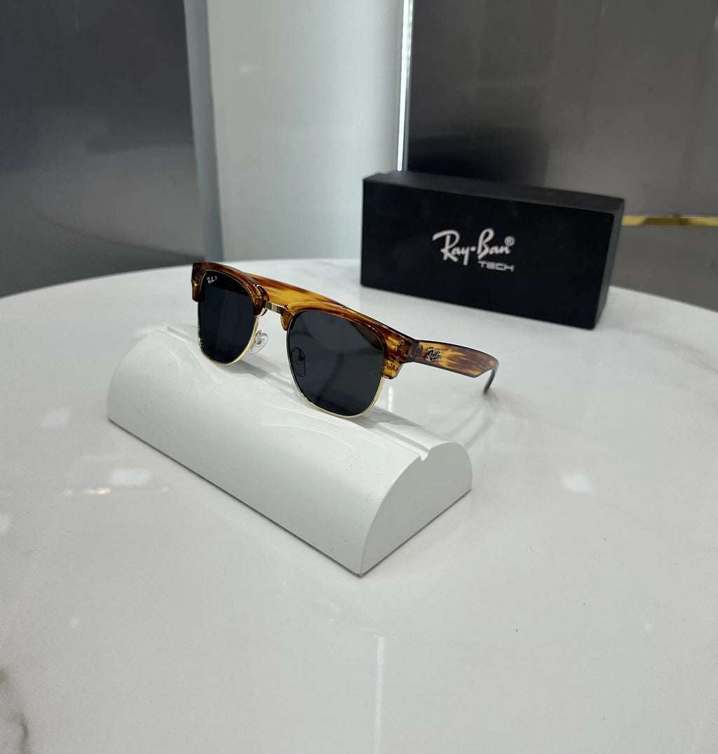 RayBan Orange Black Premium Shades 504