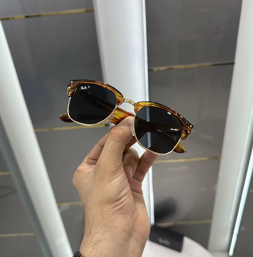 RayBan Orange Black Premium Shades 504