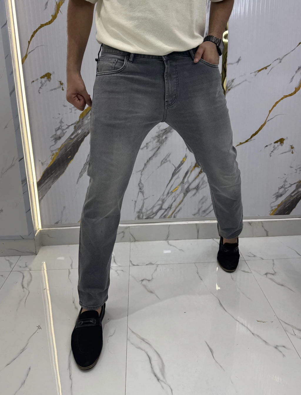 Hugo Boss Grey Limited Edtion Imported Denim