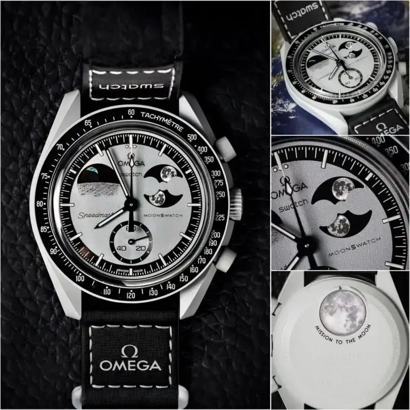 Swattch X Omega Bioceramic Mission To Earthphase (Premium Quality)