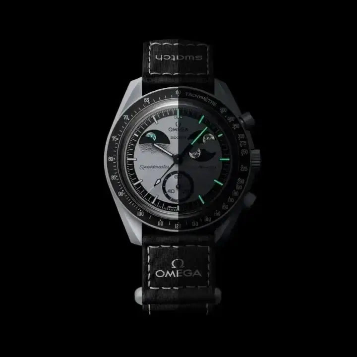Swattch X Omega Bioceramic Mission To Earthphase (Premium Quality)