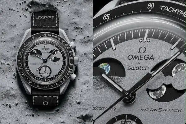 Swattch X Omega Bioceramic Mission To Earthphase (Premium Quality)