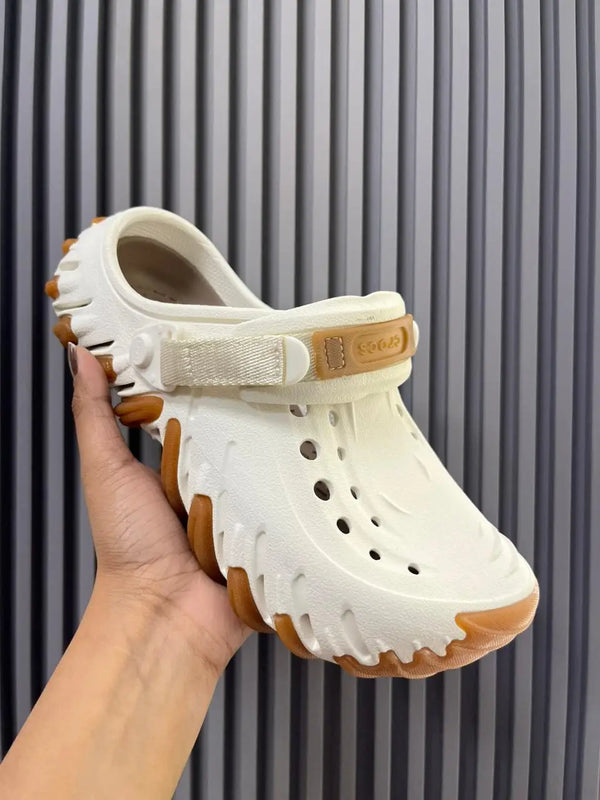 CROCS Echo Gum RO Clogs CHALK WHITE (FIX)