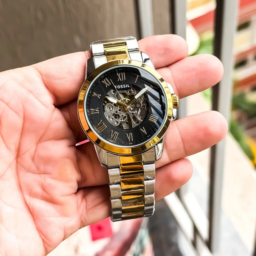 FOSSIL_AUTO_GOLD_TT_BLACK
