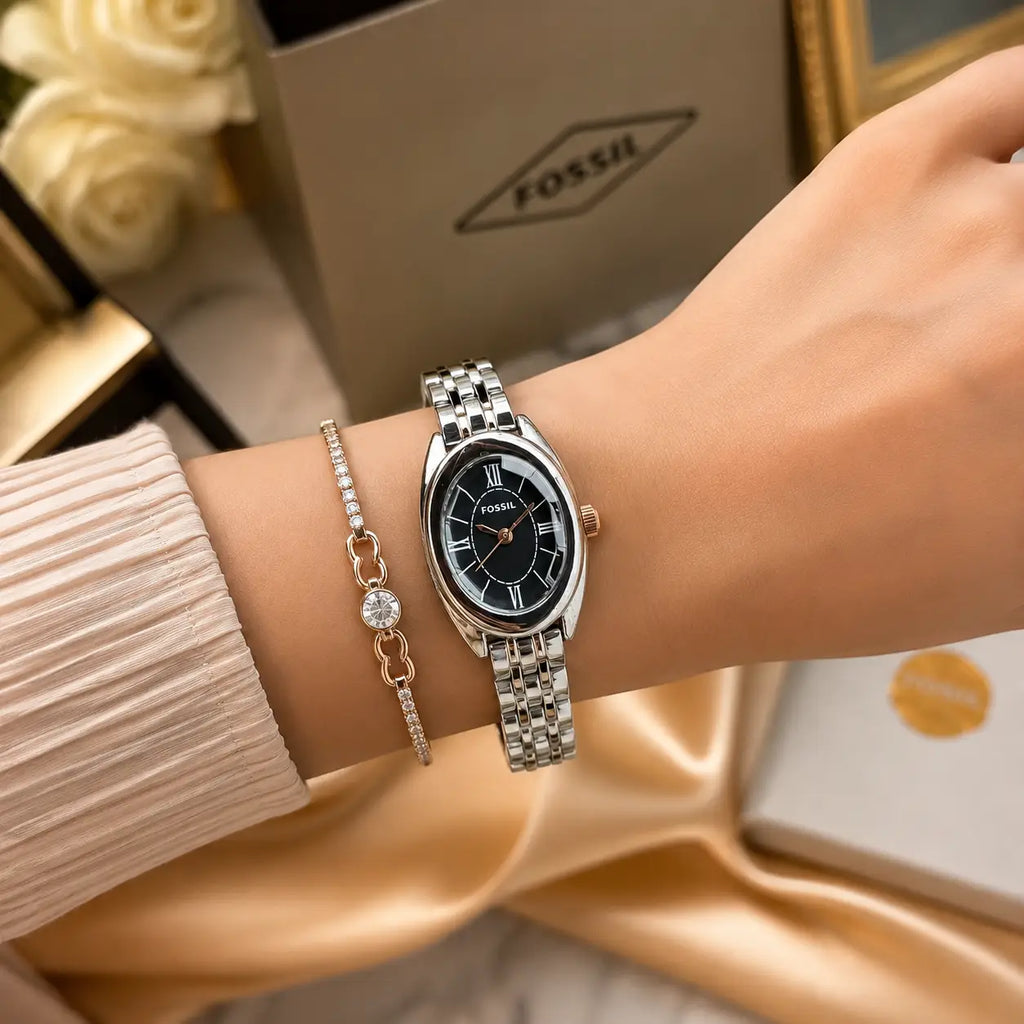 FOSSIL_LADIES_ROSE_TT_BLACK