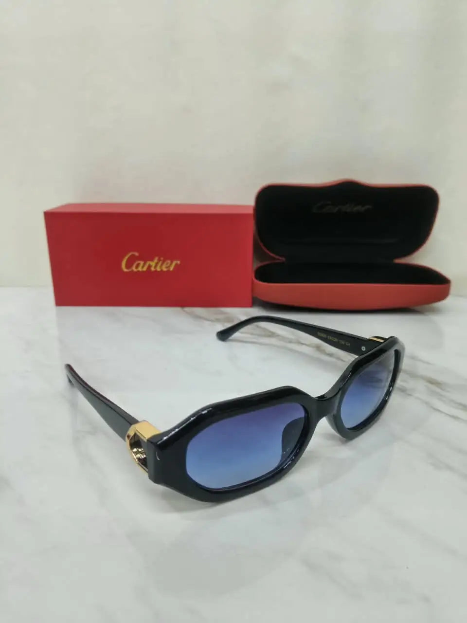 CARTIER 2925 GLOSSY BLACK FOR WOMENS