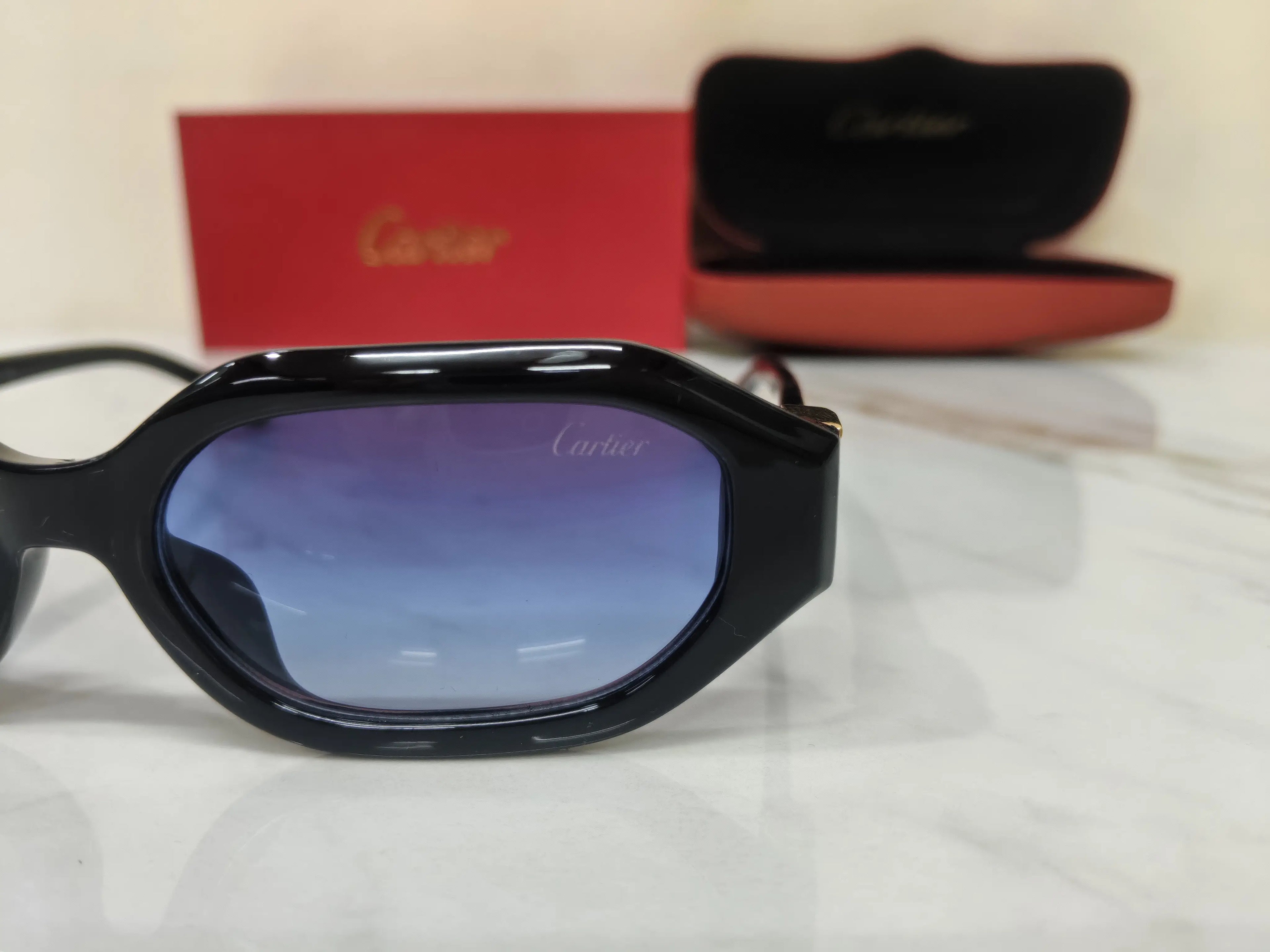 CARTIER 2925 GLOSSY BLACK FOR WOMENS