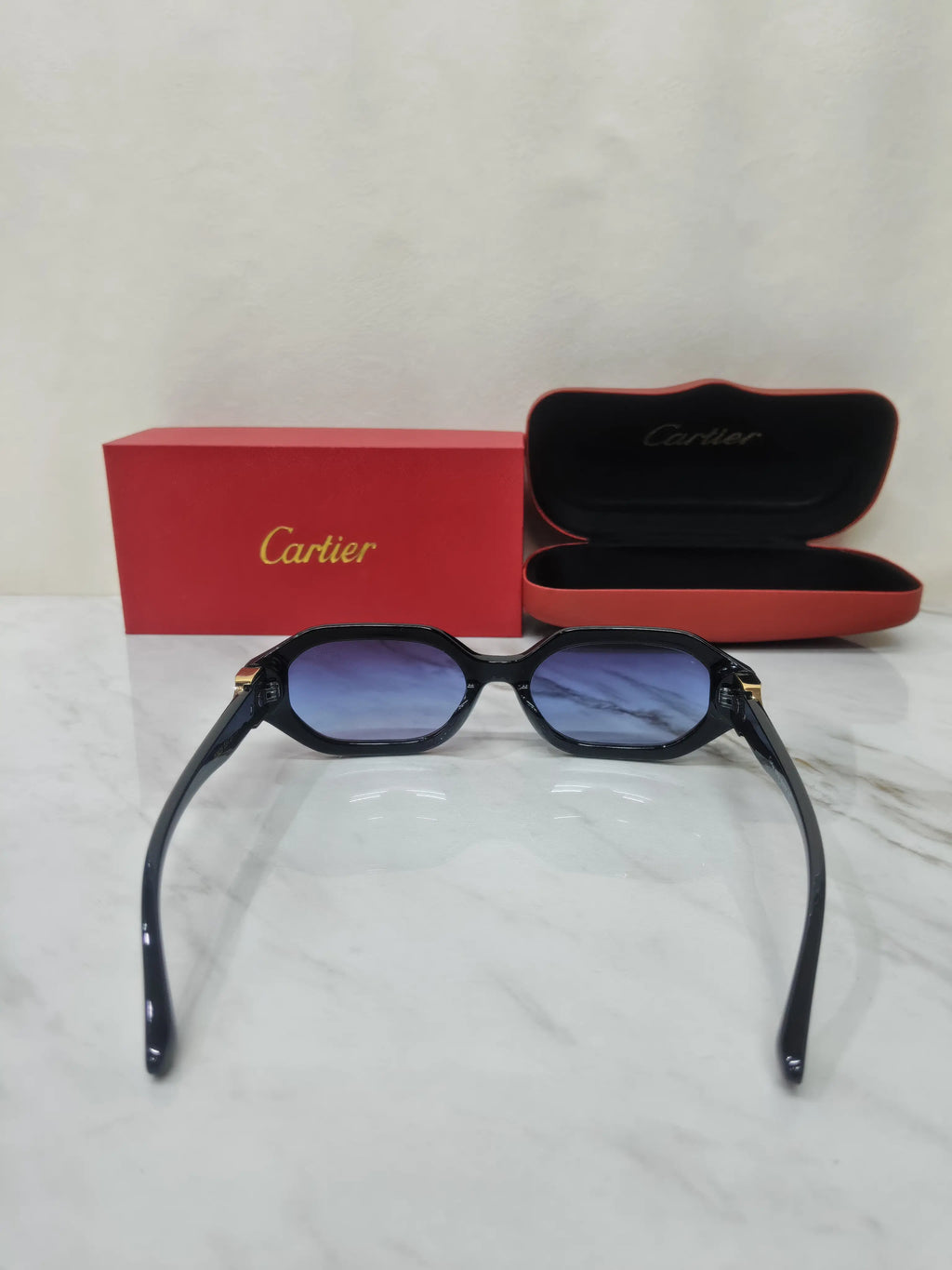 CARTIER 2925 GLOSSY BLACK FOR WOMENS