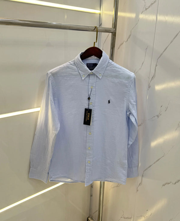 Ralp h Lauren L.purple Premium cotton Shirt