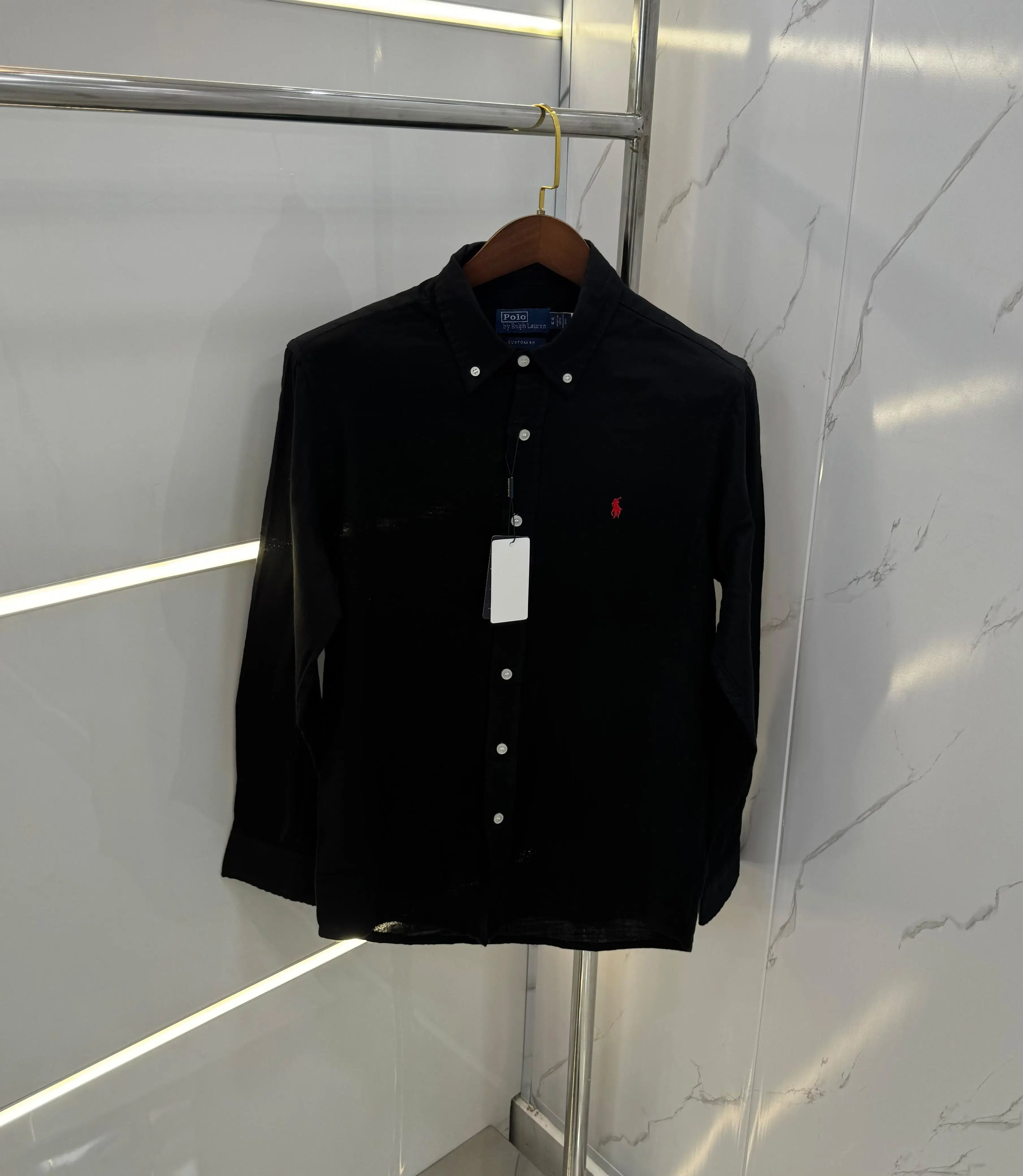 Ralp h Lauren Balck Premium cotton Shirt Main image
