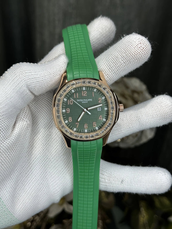 Patek Copper Green Premium Quartz Watch