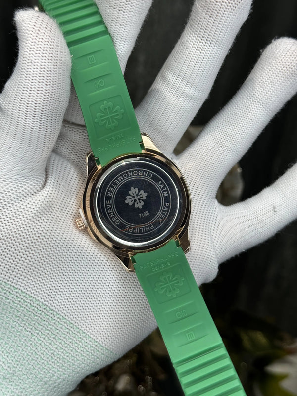 Patek Copper Green Premium Quartz Watch