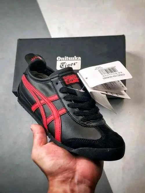 Onitsuka Tiger Mexico 66 BLACK CLASSIC RED(FIX)