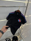 Hug o  Bos s X Porsche Black Logo Work Premium Polo T-shirt