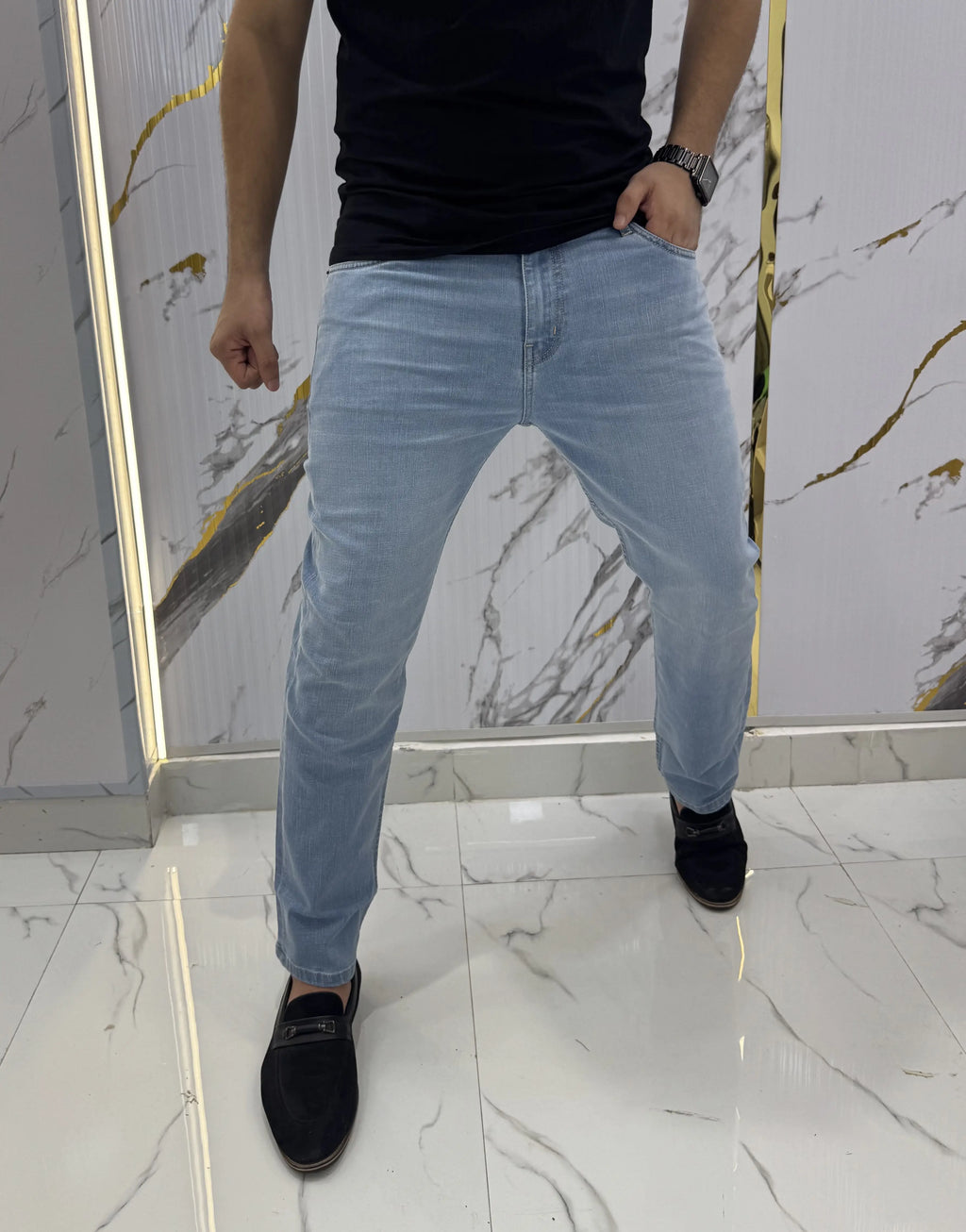 Diesel Sky Blue Imported Premium Denim