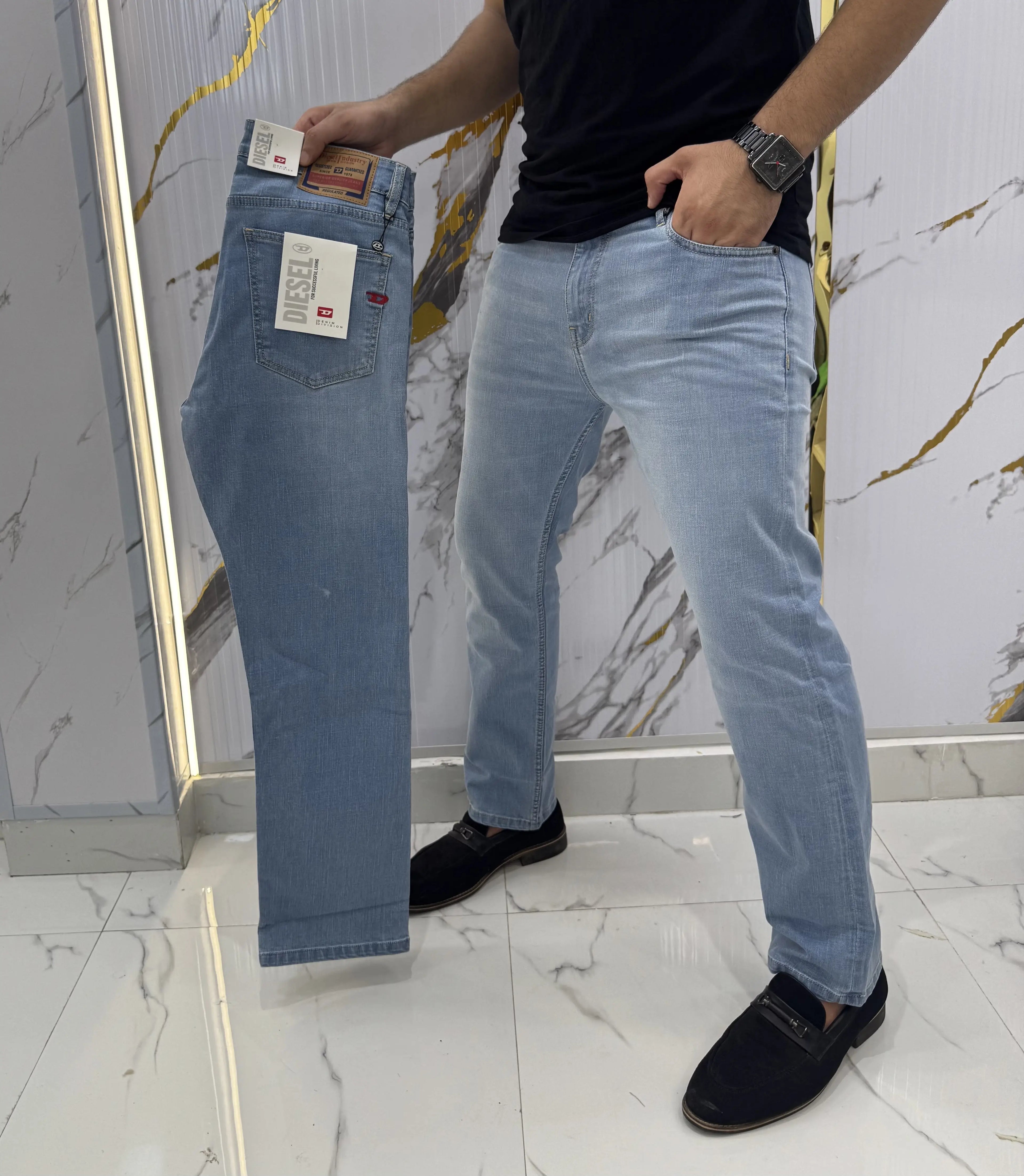Diesel Sky Blue Imported Premium Denim